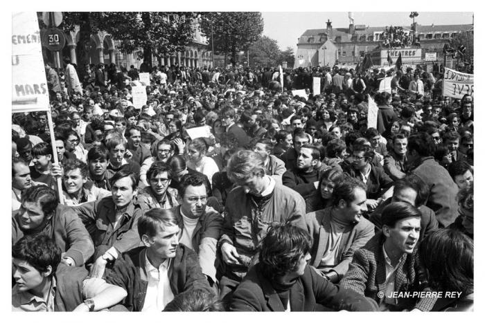 13 mai 1968 - Manifestation unitaire - 25.13-mai-1968-manifestation-unitaire.J-P.-Rey.jpg
