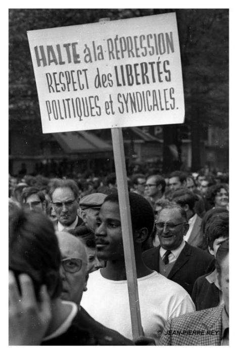 13 mai 1968 - Manifestation unitaire - 48.13-mai-1968-manifestation-unitaire.J-P.-Rey.jpg