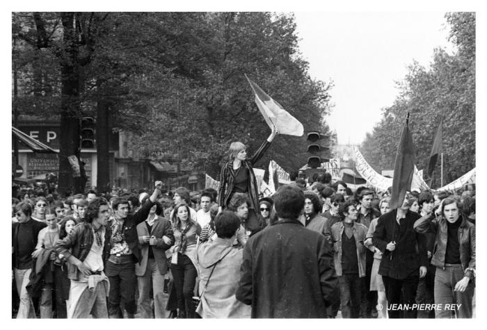 13 mai 1968 - La Marianne de mai - 63.13-mai-1968-manifestation-unitaire-Marianne-de-68.J-P.-Rey.jpg